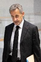 Nicolas Sarkozy’s trial for illegal campaign financing from Lybia day 3 - Paris