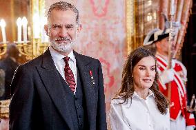 Royals At The Ambassadors Reception 2025 - Madrid