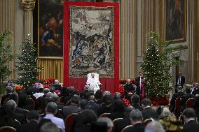 Pope Francis Wishes of the Diplomatic Corps - Vatican