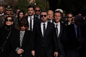 Funeral Of Former Prime Minister Of Greece, Konstantinos Simitis.