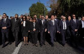 Funeral Of Former Prime Minister Of Greece, Konstantinos Simitis.