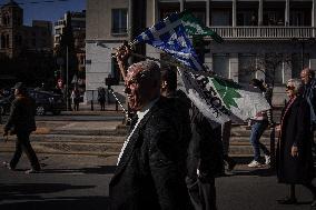 Funeral Of Former Prime Minister Of Greece, Konstantinos Simitis.