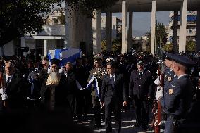 Funeral Of Former Prime Minister Of Greece, Konstantinos Simitis.