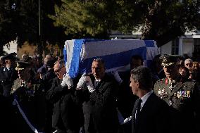 Funeral Of Former Prime Minister Of Greece, Konstantinos Simitis.