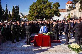 Funeral Of Former Prime Minister Of Greece, Konstantinos Simitis.