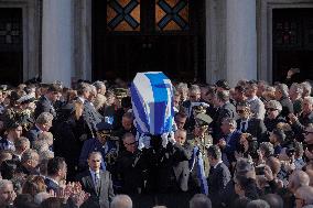 Funeral Of Former Prime Minister Of Greece, Konstantinos Simitis.