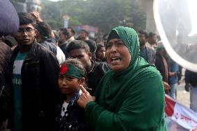 Relatives Blocked The Shahbag, Dhaka