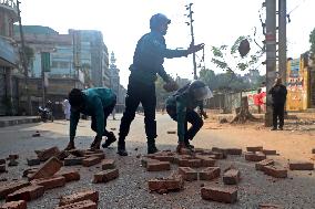 Protests To Remove Temporary Court In Dhaka