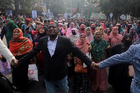 Relatives Blocked The Shahbag, Dhaka