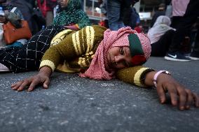 Relatives Blocked The Shahbag, Dhaka