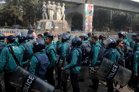 Relatives Blocked The Shahbag, Dhaka