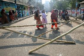 Protests To Remove Temporary Court In Dhaka