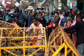 Relatives Blocked The Shahbag, Dhaka