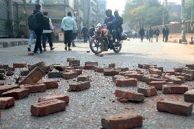 Protests To Remove Temporary Court In Dhaka