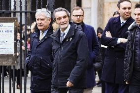 The Funeral Of Rosita Missoni In Milan