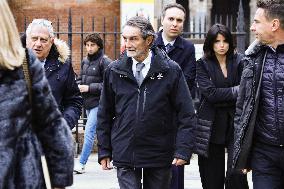 The Funeral Of Rosita Missoni In Milan