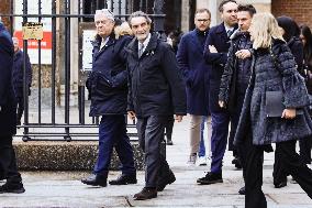 The Funeral Of Rosita Missoni In Milan