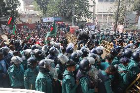 Former Bangladesh Rifles Members Protest - Dhaka