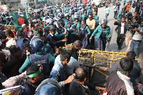 Former Bangladesh Rifles Members Protest - Dhaka