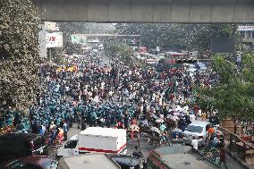 Former Bangladesh Rifles Members Protest - Dhaka