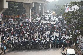 Former Bangladesh Rifles Members Protest - Dhaka