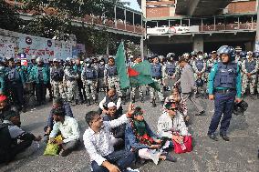 Former Bangladesh Rifles Members Protest - Dhaka