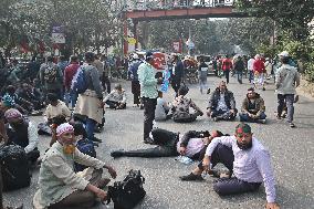 Former Bangladesh Rifles Members Protest - Dhaka