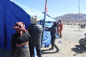 Resettlement in Orderly Manner in Quake-Hit Xizang - China