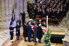 DC: President Joe Biden attends the State Funeral for former President Jimmy Carter