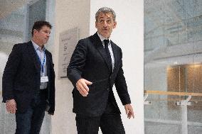 Nicolas Sarkozy’s trial for illegal campaign financing from Lybia day 3 - Paris