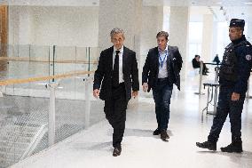 Nicolas Sarkozy’s trial for illegal campaign financing from Lybia day 3 - Paris