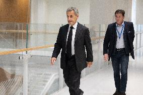 Nicolas Sarkozy’s trial for illegal campaign financing from Lybia day 3 - Paris