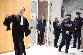 Nicolas Sarkozy’s trial for illegal campaign financing from Lybia day 3 - Paris