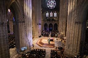 DC: President Joe Biden attends the State Funeral for former President Jimmy Carter