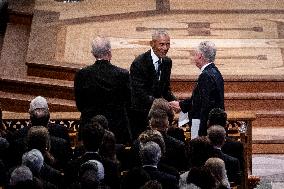 State Funeral Honoring US President Jimmy Carter - Washington