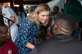 Yael Braun-Pivet Visit To Mayotte