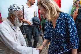 Yael Braun-Pivet Visit To Mayotte