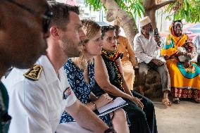 Yael Braun-Pivet Visit To Mayotte