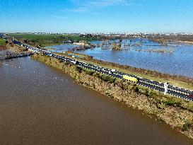 Flooding In The City Of Caen - Franc