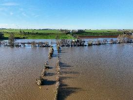 Flooding In The City Of Caen - Franc