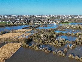 Flooding In The City Of Caen - Franc