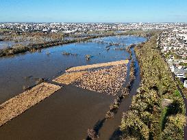 Flooding In The City Of Caen - Franc