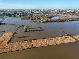 Flooding In The City Of Caen - Franc