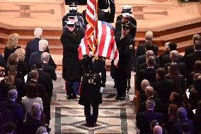 State Funeral Held In Washington DC For Former President Jimmy Carter