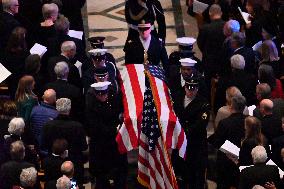 State Funeral Held In Washington DC For Former President Jimmy Carter