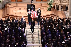 State Funeral Held In Washington DC For Former President Jimmy Carter