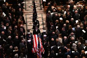 State Funeral Held In Washington DC For Former President Jimmy Carter