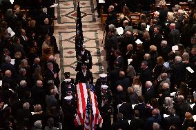 State Funeral Held In Washington DC For Former President Jimmy Carter