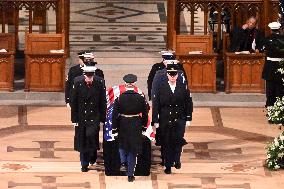 State Funeral Held In Washington DC For Former President Jimmy Carter