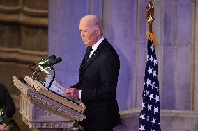 State Funeral Held In Washington DC For Former President Jimmy Carter